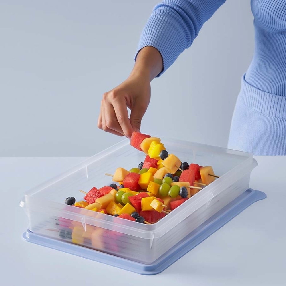 Tupperware Blue Food Storage Container - Picture 2 of 5